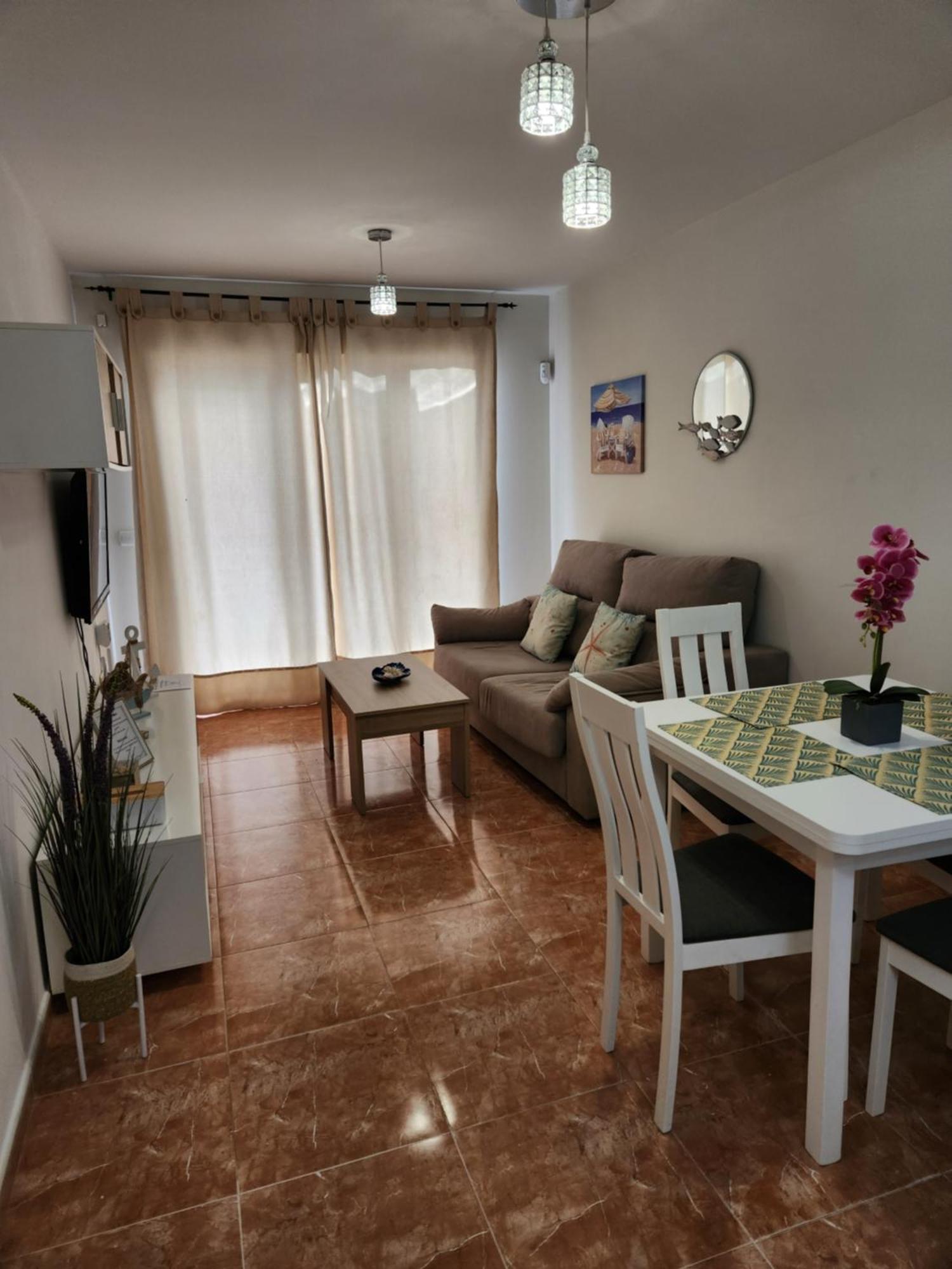 Bajo En Primera Linea De Vera-Playa Con Piscina Privada! מראה חיצוני תמונה