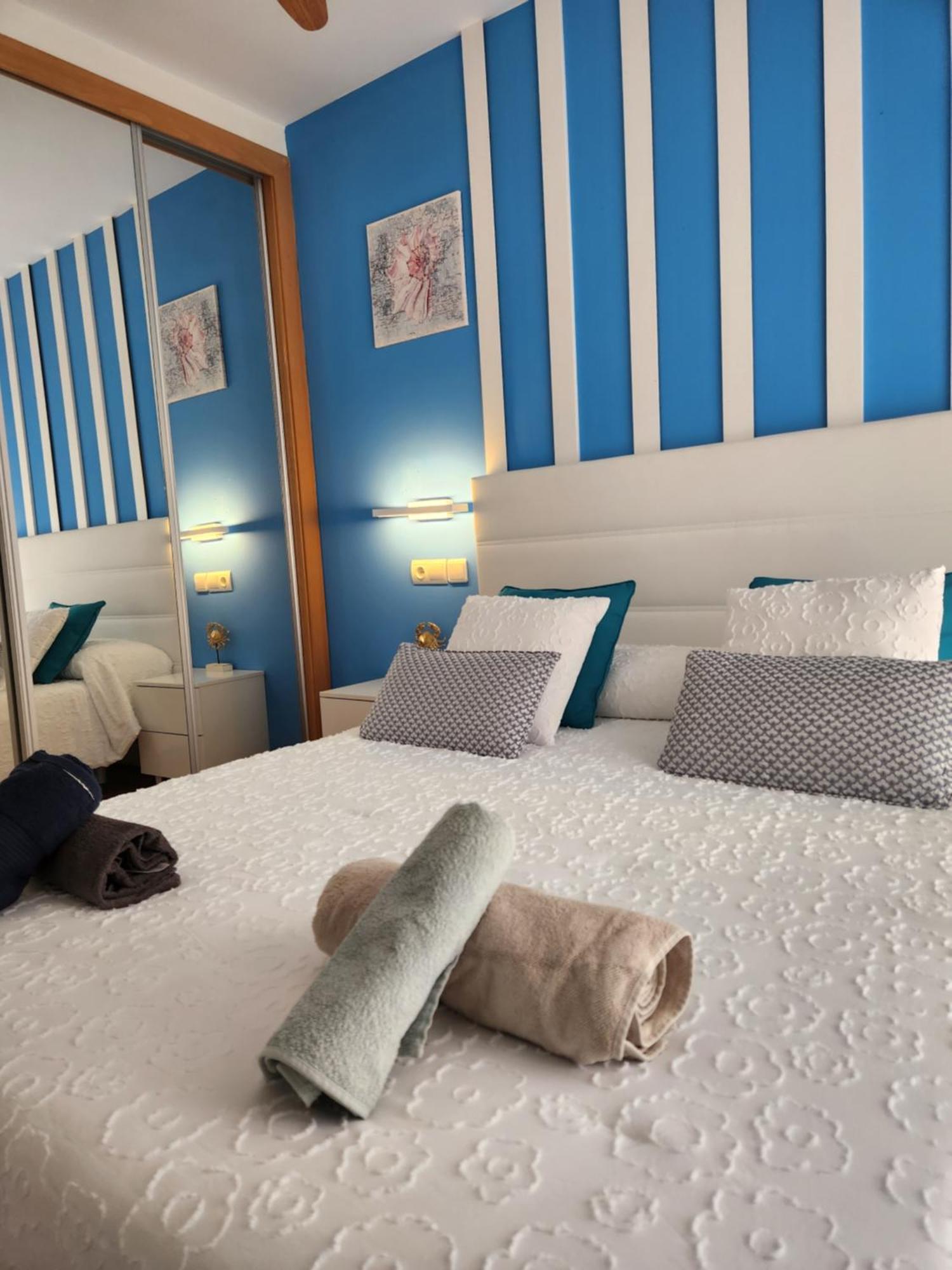 Bajo En Primera Linea De Vera-Playa Con Piscina Privada! מראה חיצוני תמונה